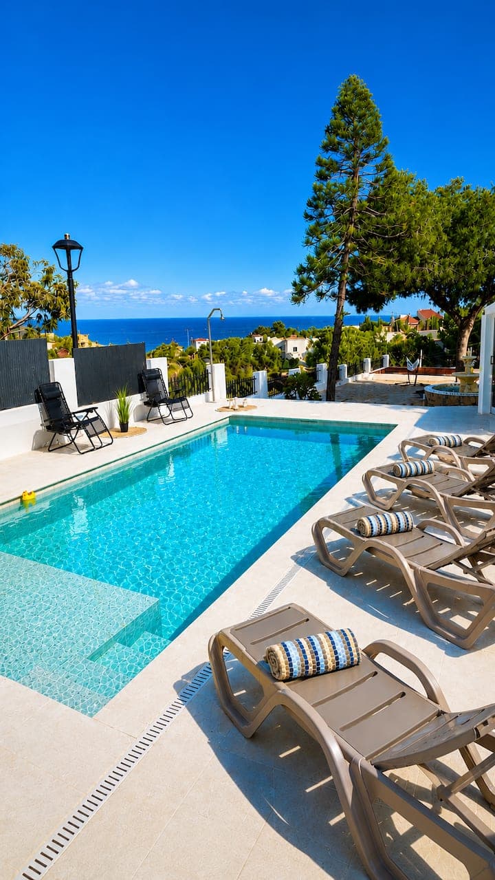 Vue sur la mer / Piscine privée / 3 min TRAM Alicante – Benidorm